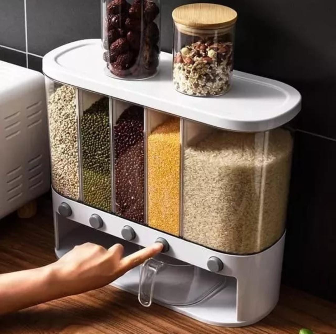 Dispensador de Granos – Diseño Moderno y Funcional