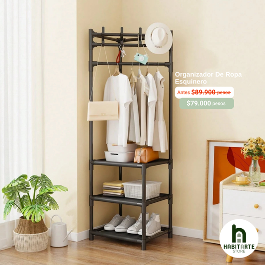 Organizador De Ropa Esquinero