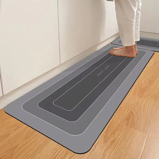 Set de Tapetes Absorbentes Antideslizantes para Cocina – 2 Piezas