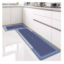Set de Tapetes Absorbentes Antideslizantes para Cocina – 2 Piezas